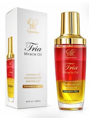 24k Signature Tria Miracle Oil Repair & Shine Hair Treatment